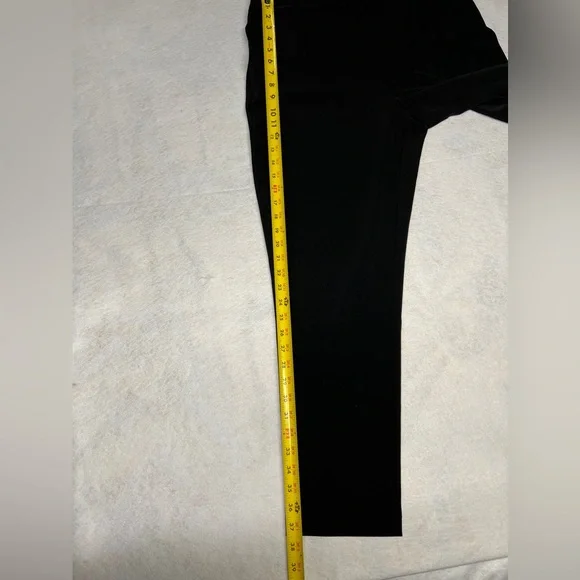 Carolina Belle Montreal Women’s Size 10 Elastic Waist Black Pants - Picture 5 of 7